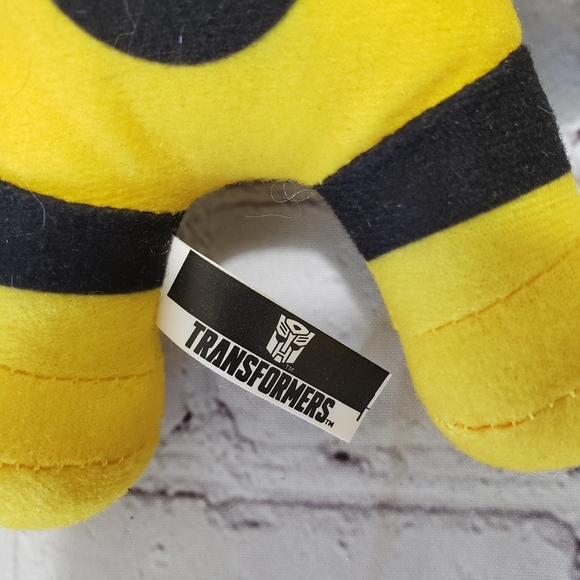 🌞SOLD🌞 Transformers Bumblebee Plush 7.5" Stuffed Toy Yellow Black Toy Factory - Picture 3 of 7